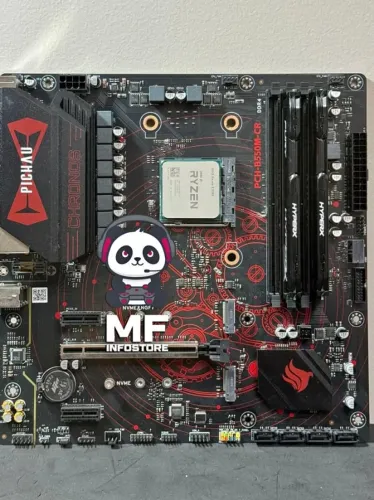 Kit B550M Pichau + Ryzen 5 5500 + 2x16GB HyperX