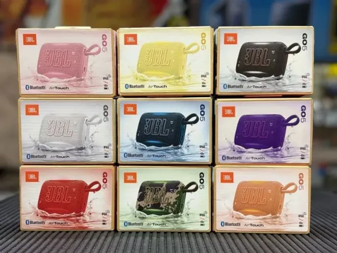 JBL Go 5 Azul, Amarela, Laranja Roxa, Rosa e Vermelha NOVA