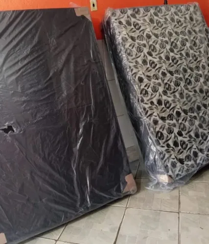 CAMA CASAL BOX - PRODUTO LACRADO - LACRADO