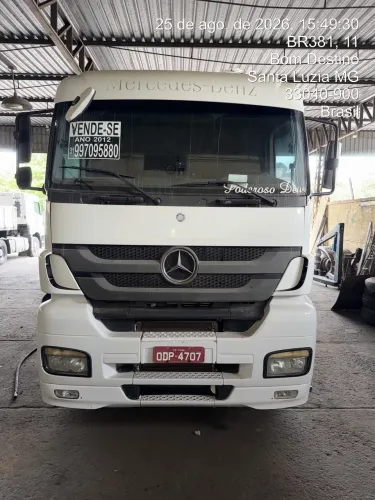 - OPORTUNIDADE - Cavalo Mecânico MB 2544 6x2 2012 Completo + Carretas Baú Frigorífico