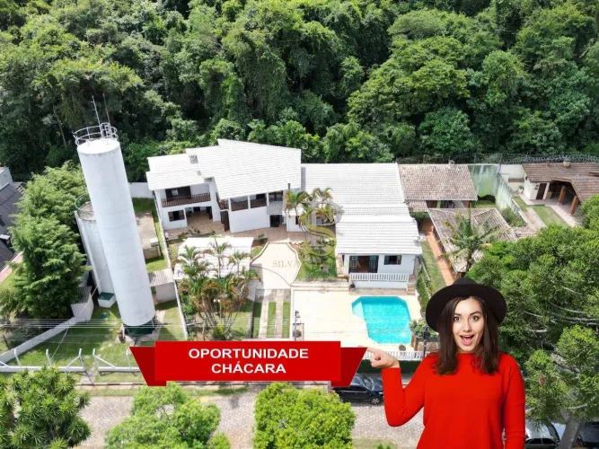Chácara com 4 dormitórios à venda, 602 m² por R$ 960.000,00 - Chácaras Maringá - Atibaia/S