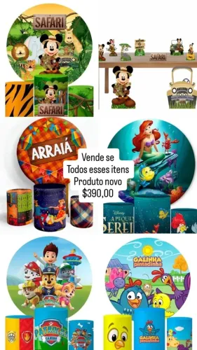 Decoração pegue monte a venda