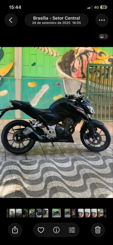Vendo ágio Cb 300F, revisões feitas na Honda 