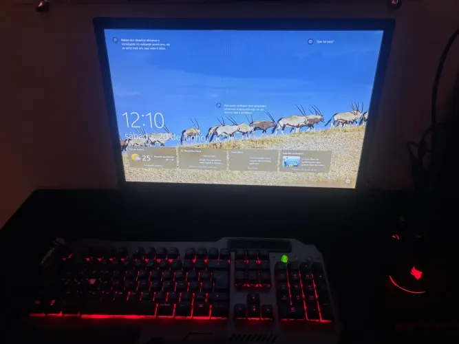 PC GAMER + MONITOR + TECLADO
