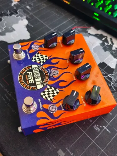 Pedal Burn It Fire Custom Shop signature Edu Ardanuy