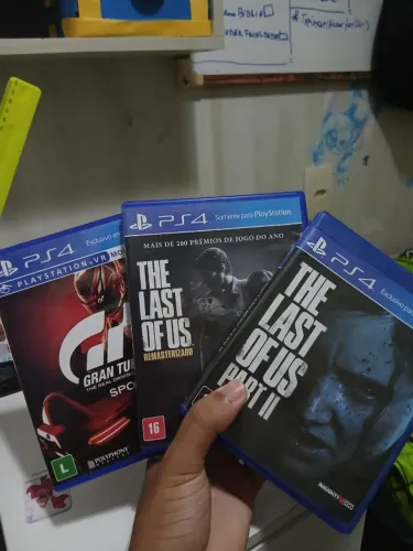 2 THE LAST OF US + UM DE GRAÇA - NOVOS MIDIA FISICA