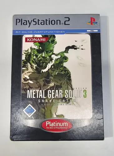 Metal gear solid 3 snake eater steelbook 