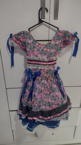 Vestido junino infantil 
