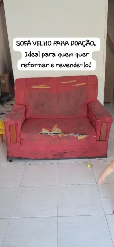 Sofá para doação