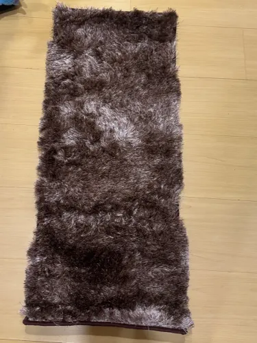 Tapete Shaggy Marrom Shaggy 1,10x0,60