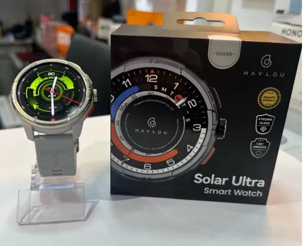 Haylou Solar Ultra - Tela AMOLED incrível, GPS integrado, chamadas no relógio!!