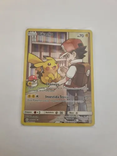 Carta Pokémon - Pikachu (241/236) - Secret rare