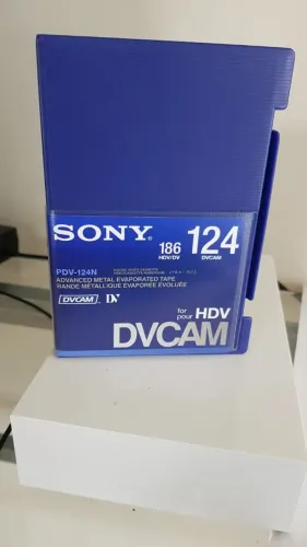 Fitas de vídeo profissionais Sony DVCAM / HDV (Modelo PDV-124N)