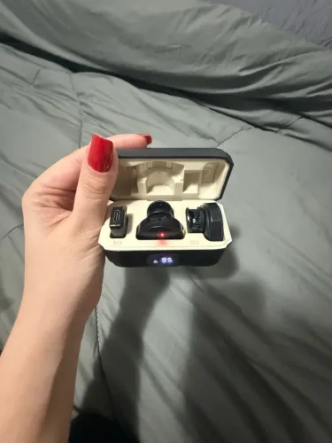 Microfone de lapela profissional sem fio