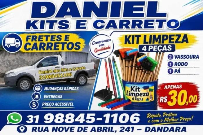 Frete e pequenas mudanças