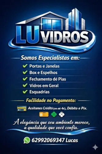  Vidraçaria LU VIDROS 