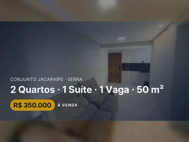 Apartamento com Tecnologia em Conjunto Jacaraípe | Pronto para Morar
