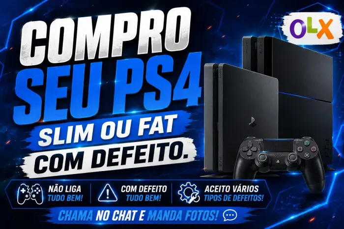 Ps4 FAT slim defeito.
