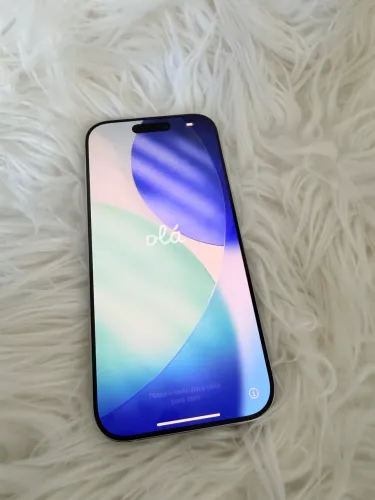 iPhone 16 Pro 256GB White Titanium | Caixa | Bateria 92% | Impecável
