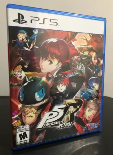 Persona 5 Royal PS5 mídia física importada