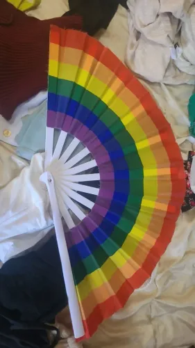 LEQUE ARCO ÍRIS 