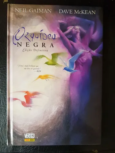 Hq ORQUÍDEA NEGRA Neil Gaiman Ed DEFINITIVA