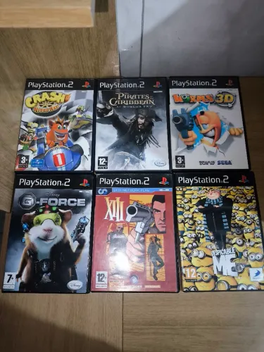 Lote de Jogos Ps2 originais 