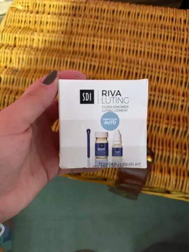 Cimento Odontológico Riva Luting SDI - Kit Pó e Líquido