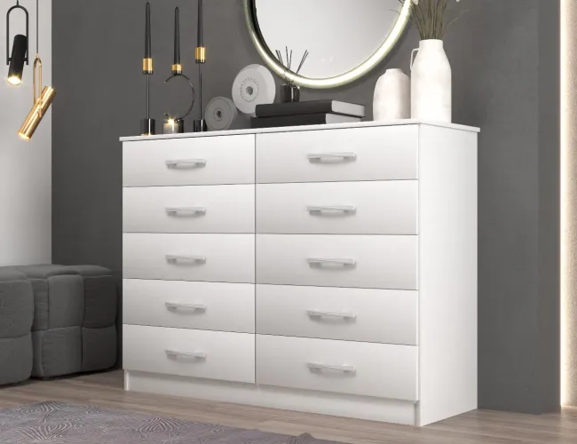 Promoção Cômodas 10 Gavetas Nova