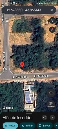 Lote com 389.88m² de esquina em Lagoa Santa - MG.