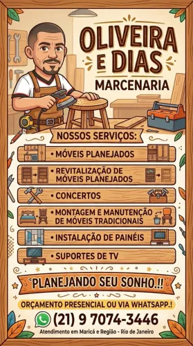 Marceneiro e montador de móveis 