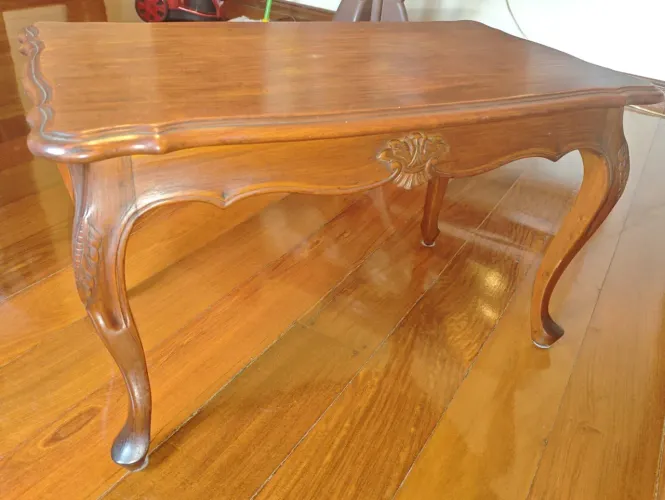Mesa madeira maciça tipo inglesa