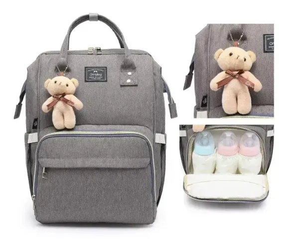 Mochila Bolsa Lequeen Oh My Bag Maternidade, Nova, Sem Uso