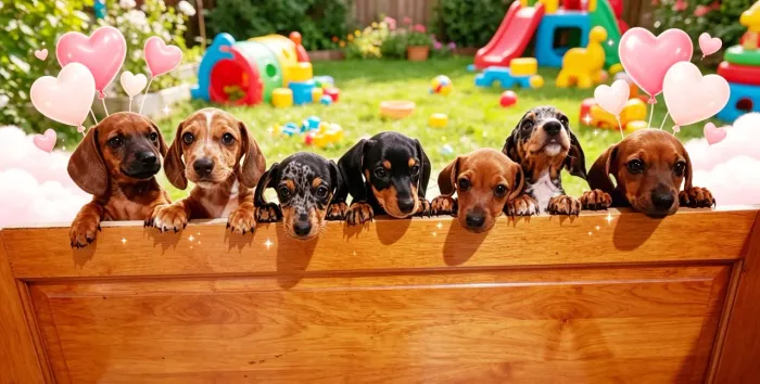 Filhotes Salsicha- Dachshund
