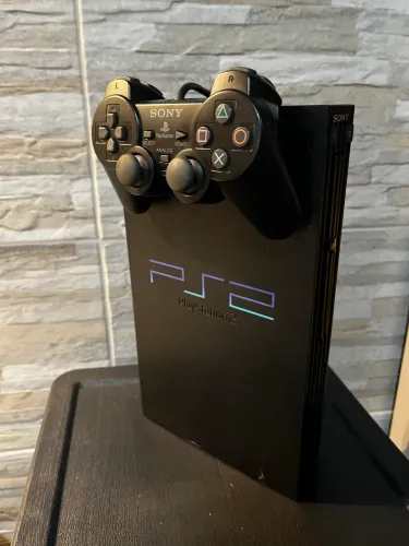 PlayStation 2 fat com controle original