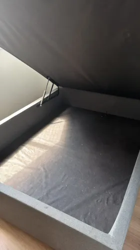 Cama baú casal novinha