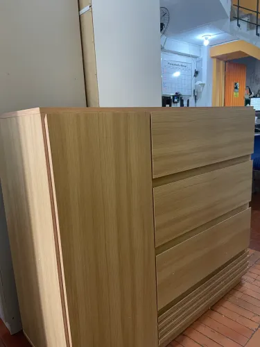 Cômoda Samambaia Sapateira 1 Porta 4 Gavetas