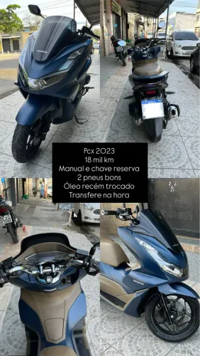 Pcx Azul 