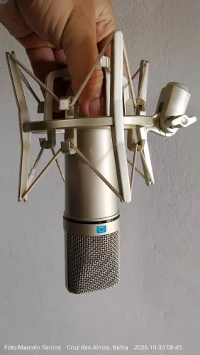 Microfone para estúdio condensador
