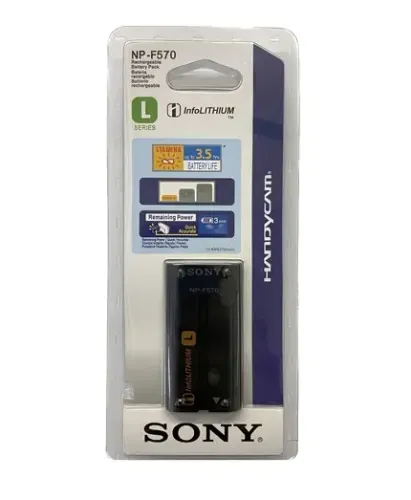 Bateria Sony NP-F570 72V para Handycam / Filmadora / Acessórios Vídeo