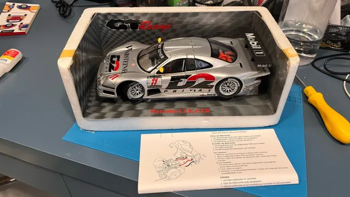Maisto Mercedes CLK GTR 1/18