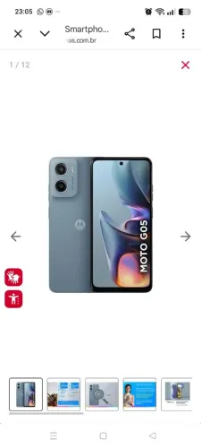 Celular moto G05
