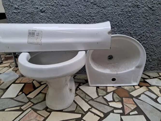 Jogo sanitário p banheiro