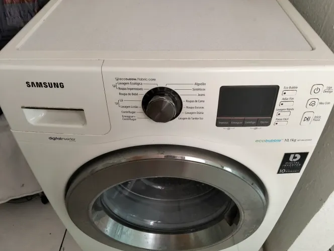 VENDO MÁQUINA DE LAVAR SAMSUNG 10,1kg / PAINEL LED