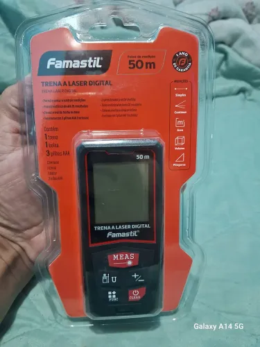 Trena a laser famastil 50 metros