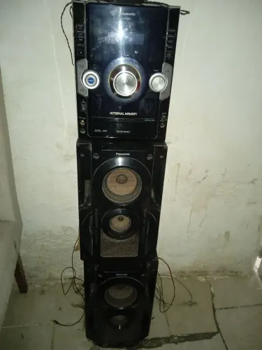 caixas de som panasonic