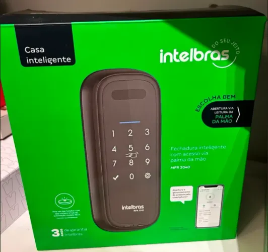 Fechadura de sobrepor Intelbras
