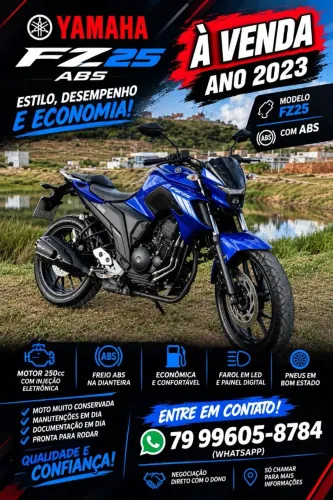 Yamaha fz25 fazer 2023