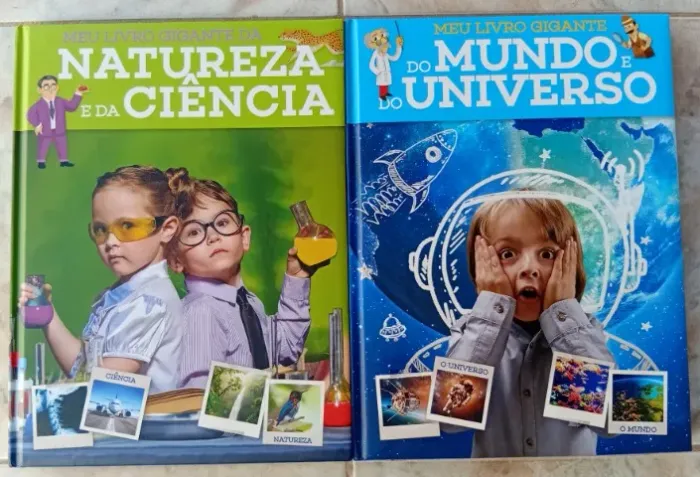 Meu Livro Gigante da Natureza e da Ciência/ Do Mundo e do Universo(pacote)