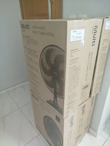 VENTILADOR TURBO 6 PÁS 127V NOVO